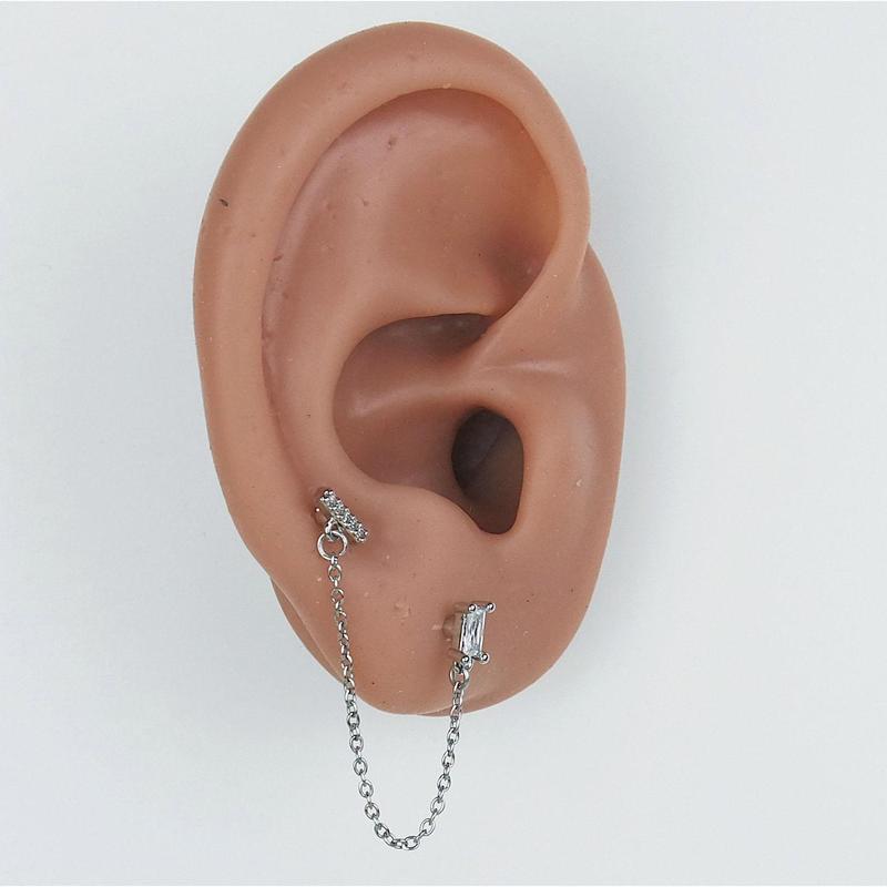 1685 / 1686 -  (HARGA 1 BIJI) ANTING KARAKTER TINDIKAN HELIX TRAGUS 6