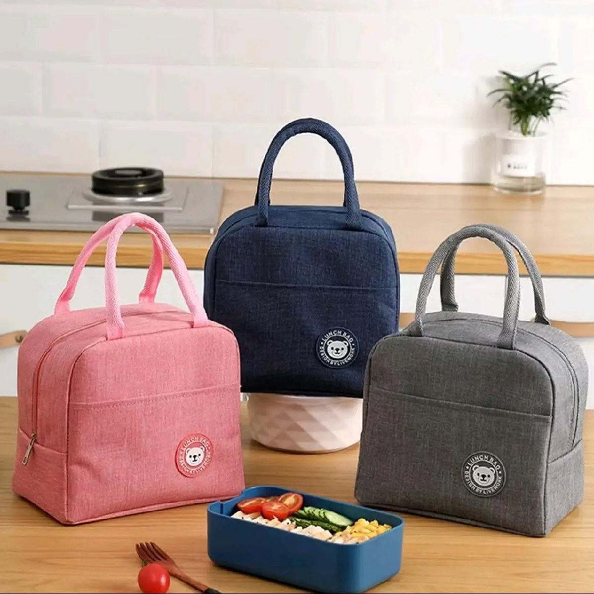 SH TAS BEKAL LUNCH BAG COOLER MAKANAN ANAK TAS LUNCH BOX KARAKTER BRIVILAS MURAH IMPORT