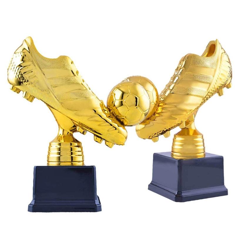 Product Introduction of Model European Football Golden Boot Award Trophy Plastics Football Match Soccer Fans Souvenir Cup Excellent Player Award Competition Honor Football Shoe Award Home Decor 11