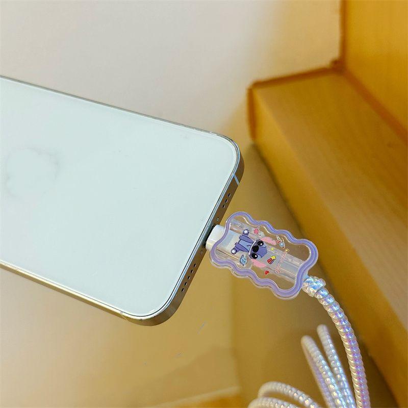 Product Introduction of Knitted Theme Silicone Quick Charger Case for iPhone 20W-Durable Cable Clamp and Wire Protective Sleeve, Cartoon Design, Perfect for Home, Office and Outdoor Use-Perfect Christmas and Birthday Gift 6