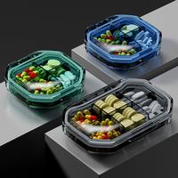 Gambar IBUMILLENIAL Kotak Obat Mini Kedap Udara Transparant Portable Medicine Travel Box Kotak Penyimpanan Obat Harian DSO005 - Small - Black dari IbuMillenial Indonesia Kota Bekasi 5 Tokopedia