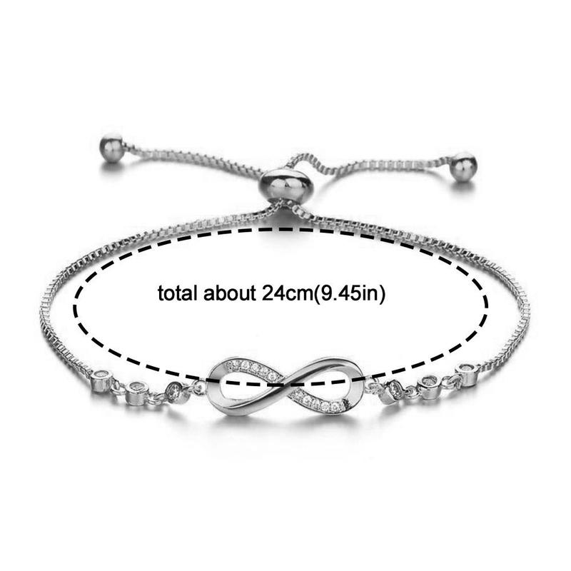 Product Introduction of สร้อยข้อมือปรับได้, สำหรับผู้หญิงและผู้ชาย, แฟชั่นประณีต, เหมาะสำหรับนักเรียนหญิง, ของขวัญเพื่อนสนิท 16