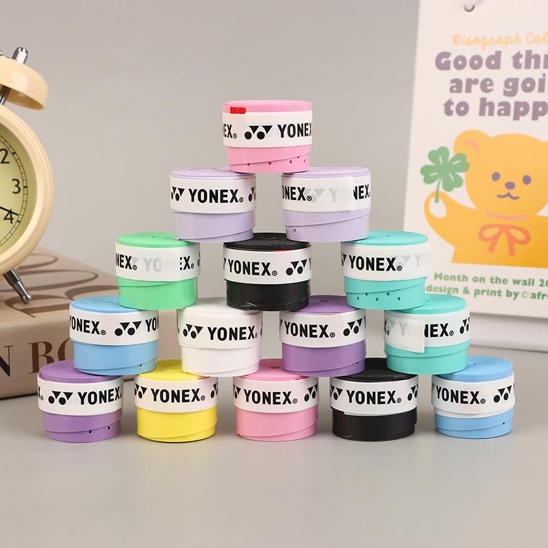 Product Introduction of 1/15Pcs Yonex Tennis Racket Hand Glue Grip Anti Slip Badminton Racket Sweatband Absorption Grip Tape Training Accessories 16