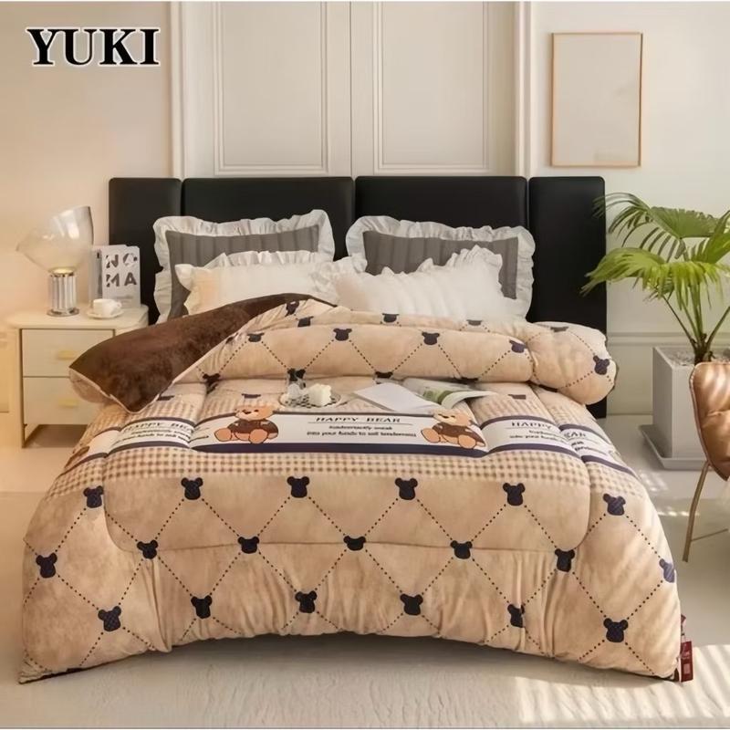 Chăn Lông Cừu Yuki Xuất Nhật Nặng 3,5 kg, Mền YUKI Dày Mịn Kích Thước 2mx2m3 chan long ấm nhung tam ngủ đông