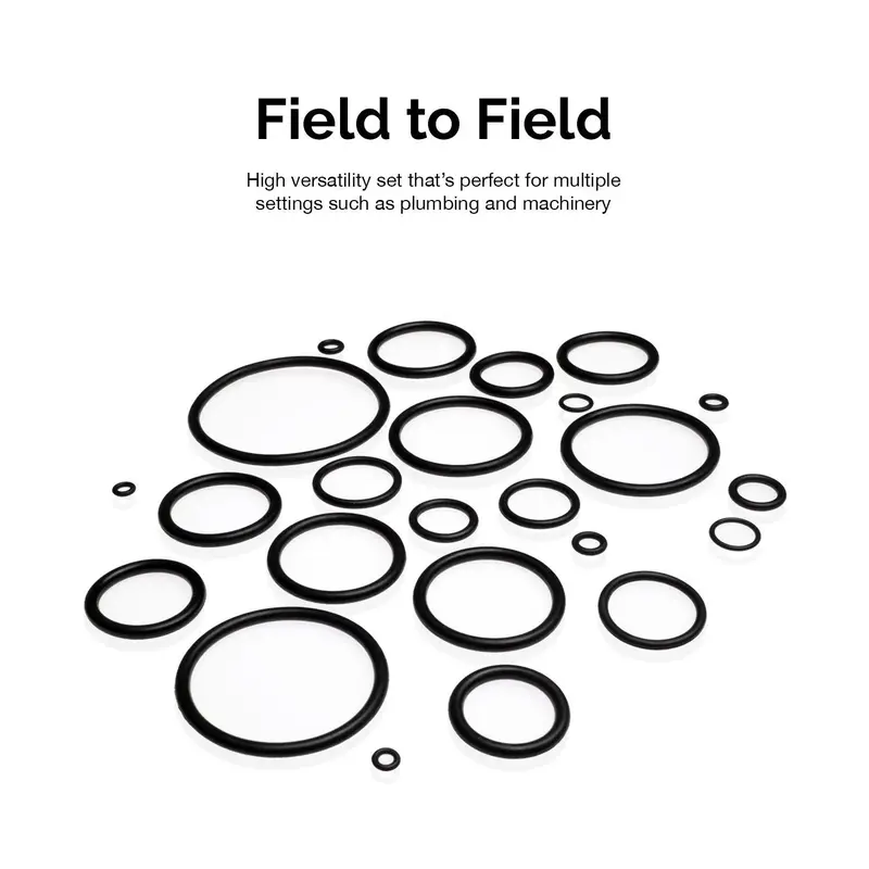 Rubber O-ring Kit, 382pcs/set Rubber O-ring Assortment Kit with Storage Box & Tools, O-ring Sealing Ring & Replacement O-ring, Professional Hardware Tools, Men Gadgets 3