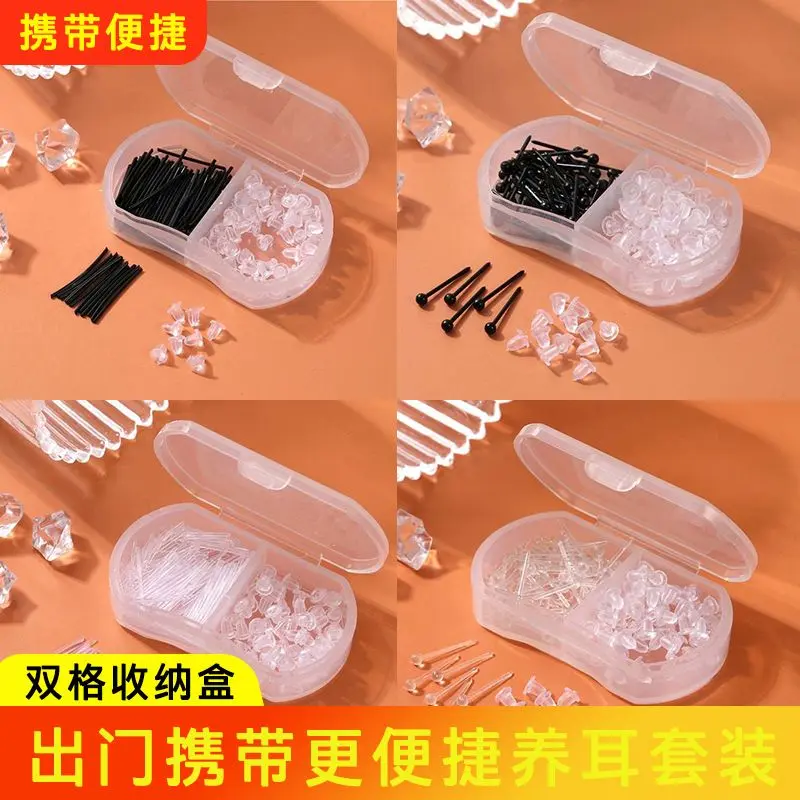 Khuyên Tai Đinh Tán Và Thanh Tai Bằng Resin, Thích Hợp Cho Tai Xỏ Lỗ Mới, Khuyên Tai Đinh Tán Chống Tắc Nghẽn, Dành Cho Nữ, Thanh Tai Trong Suốt Vô Hình, 30 Ngày Bán Chạy 4632 Miếng, Năm 2025