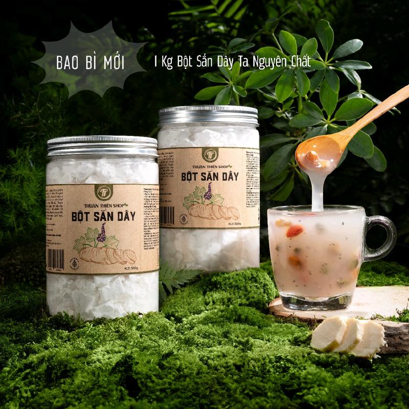  BỘT SẮN DÂY PHA UỐNG 1KG - THUẬN THIÊN SHOP 