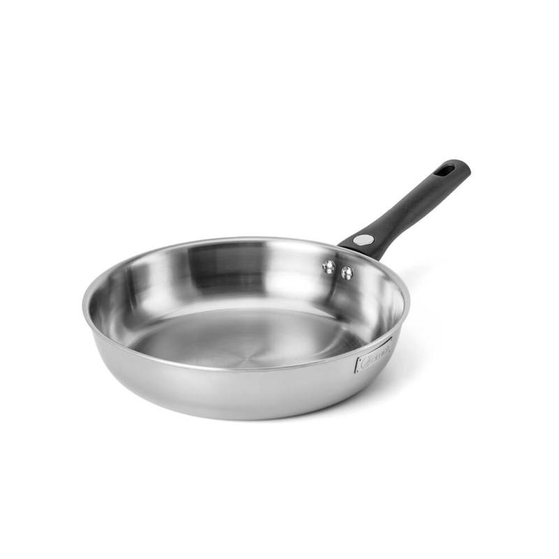 Chảo inox nguyên khối KHÔNG PHỦ CHỐNG DÍNH Elmich 2840