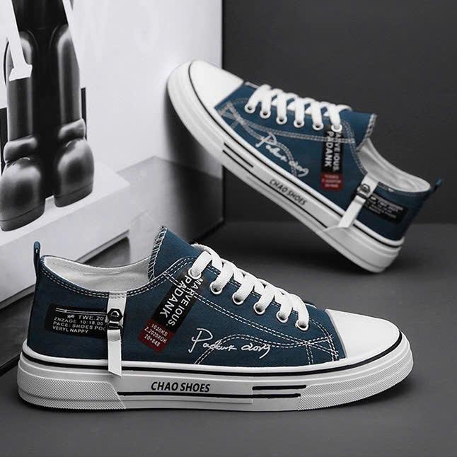 Giày Sneaker Nam CHAO SHOES G3005 Chất Vải Canvas Kiểu Dáng Hàn Quốc Dễ Phối Đồ 4