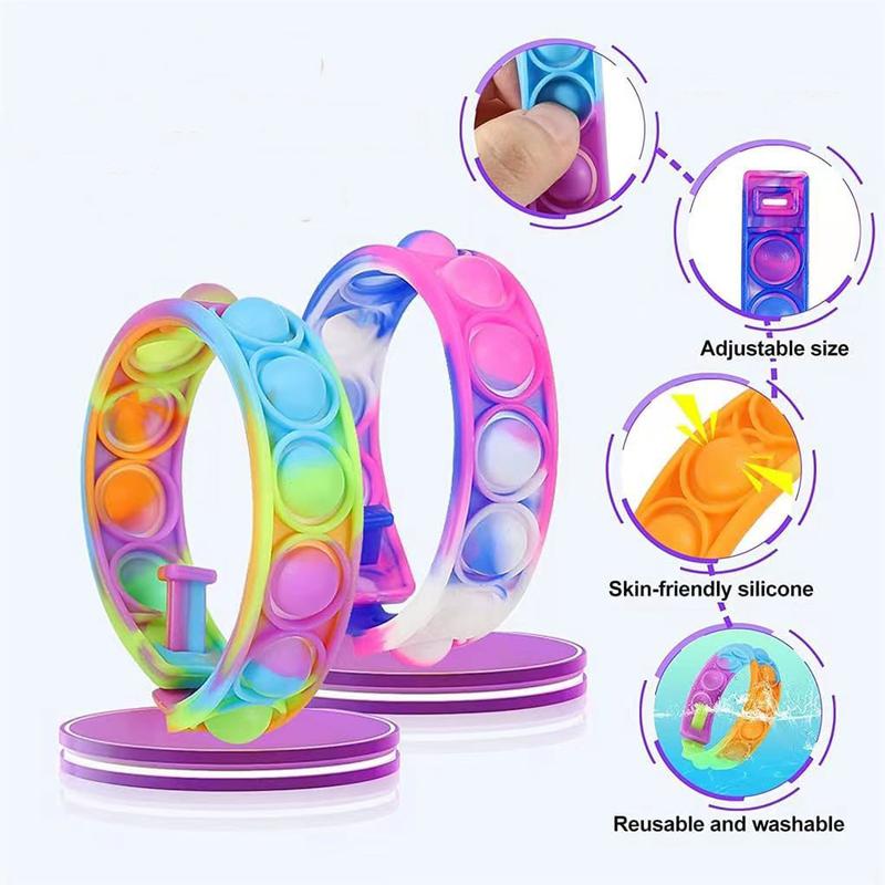 Product Introduction of Toys Bracelet Fidgets Kids Adult Toys Supplies Classroom Prizes Party Favors Kids Sensory Toys Антистресс 2