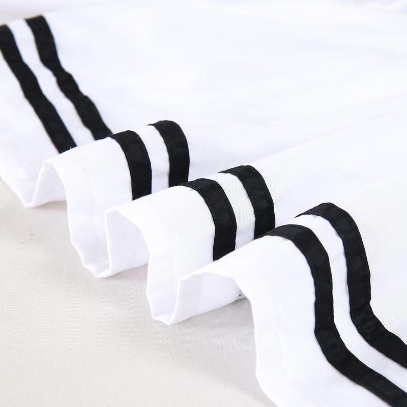 Product Introduction of Solid Color Bed Skirt, 1 Count Adjustable Elastic Bed Skirt, Soft Comfortable Bedding for Bedroom, Hotel Bedding Decoration 4