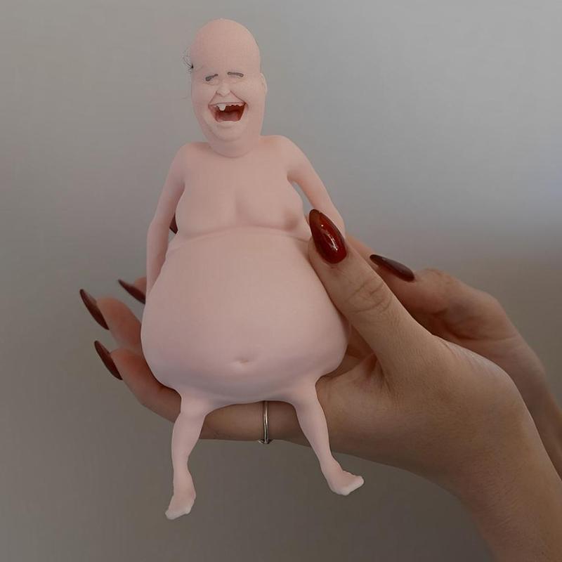 Product Introduction of Creative And Interesting Squeeze Fun Funny Soothing Decompression Toy Desktop Decoration Doll Ornaments Squeeze Gifts 27