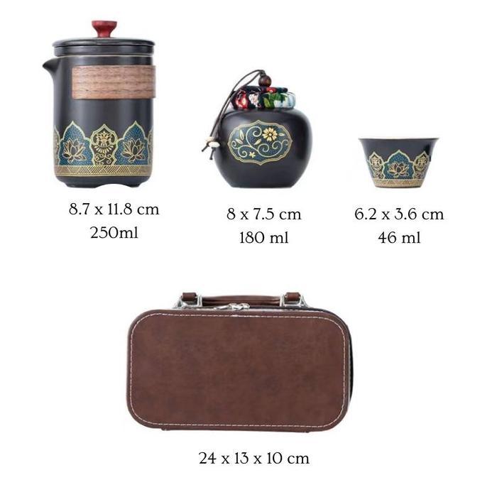 Jual Tea Set Gift Set Premium Keramik Lengkap Hampers Kado Teaset Unik ...