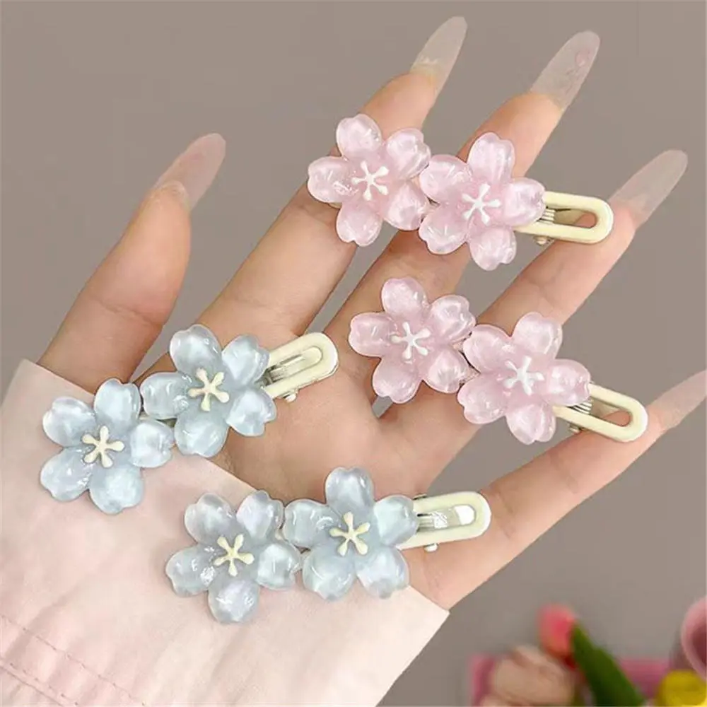 Plastic/Resin Hairpin Cute Clip Duckbill Clip for Birthday Girls Children Daily Use Fashion Accessories