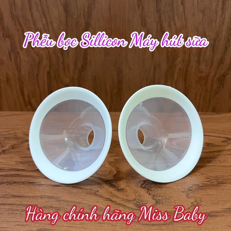 Phễu hút bọc Sillicon trong Máy hút sữa có dây chuẩn full hộp. 1