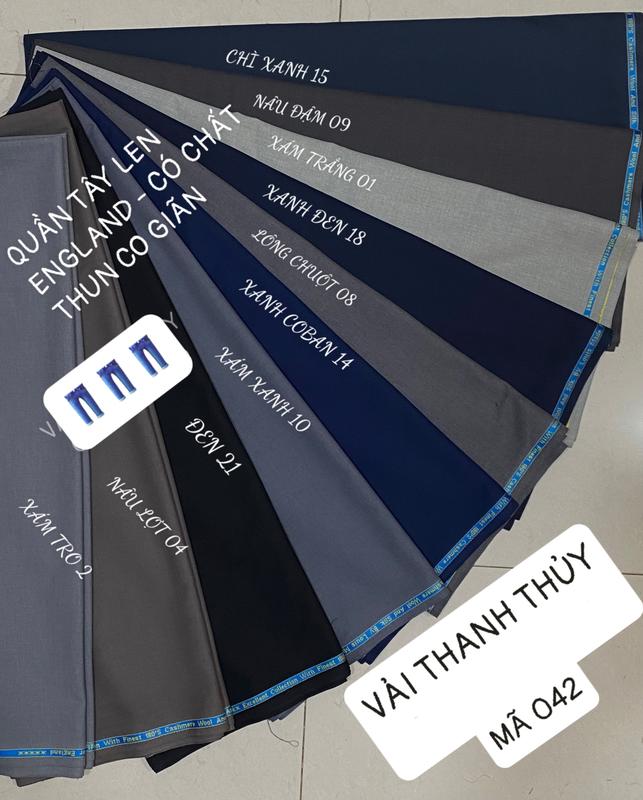 VẢI QUẦN TÂY NAM - CO GIÃN - CAO CẤP