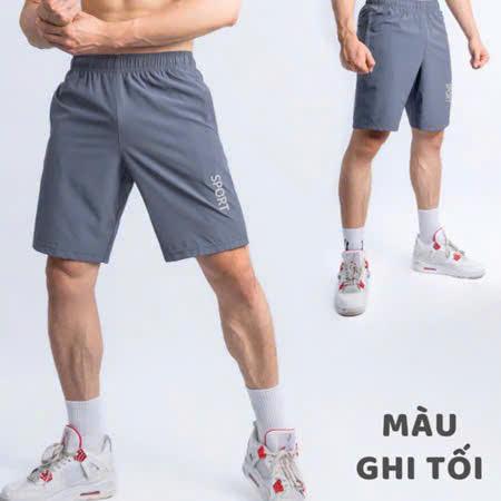 Combo 4 Quần Đùi Nam Sport chất liệu vải gió xi dãn thông thoáng thể thao 1