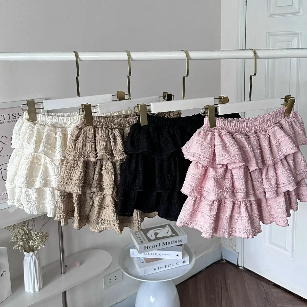 Chân váy REN 3 TẦNG xoè dễ thương