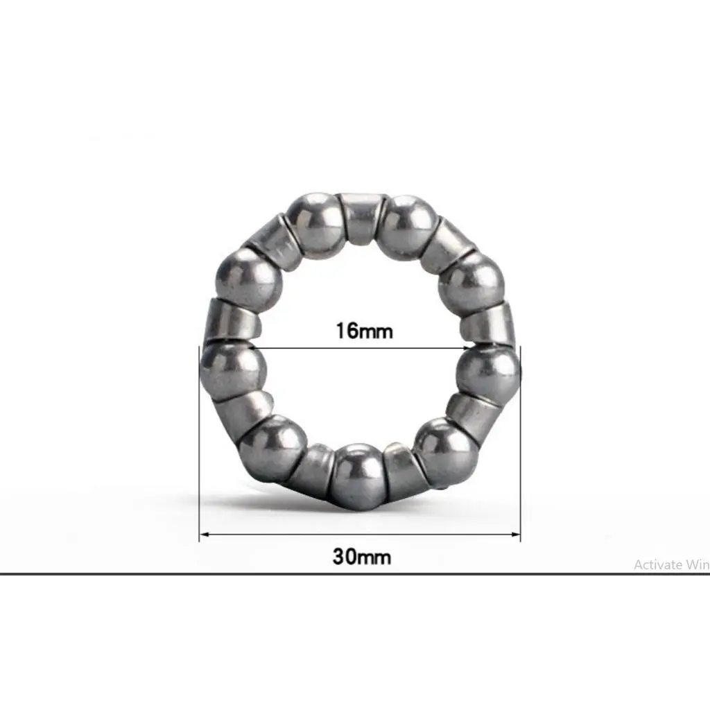 ổ bi xe đạp vòng bi chén cổ 9 viên đk ngoài 30mm đk trong 16mm dày 7mm