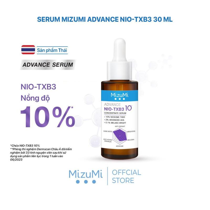 MizuMi Serum Hỗ Trợ Làm Mờ Vết Nám Advance Nio-TXB3 Concentrate Serum 30ml