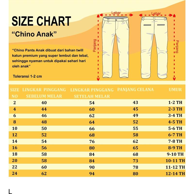 Product Introduction of Brigo chinos slim fit Material Twill II Celana Chino Anak Panjang laki-laki terlaris IIStretch Cotton Meral usia 1-14 th Kids 0