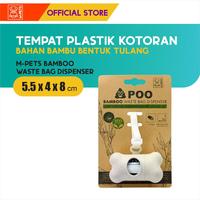 Gambar M-Pets Dog Poop Bag Bamboo Dispenser Isi 1x15 pcs / Plastik Kotoran dari M-Pets Volk Pets Indonesia Kota Tangerang 1 Tokopedia