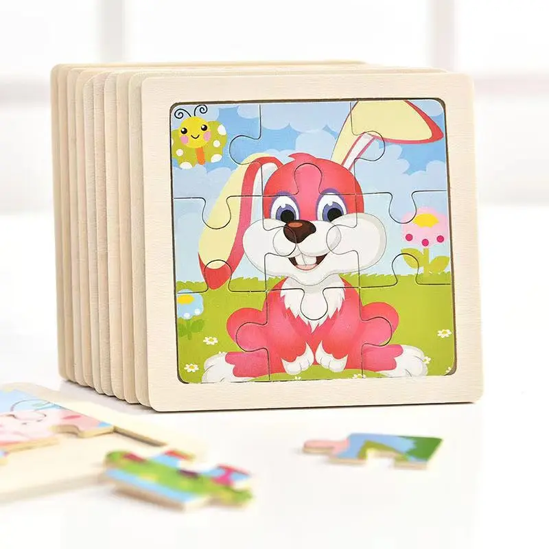 Wooden Puzzle Jigsaw Puzzles Educational Toy Children's Educational Toys