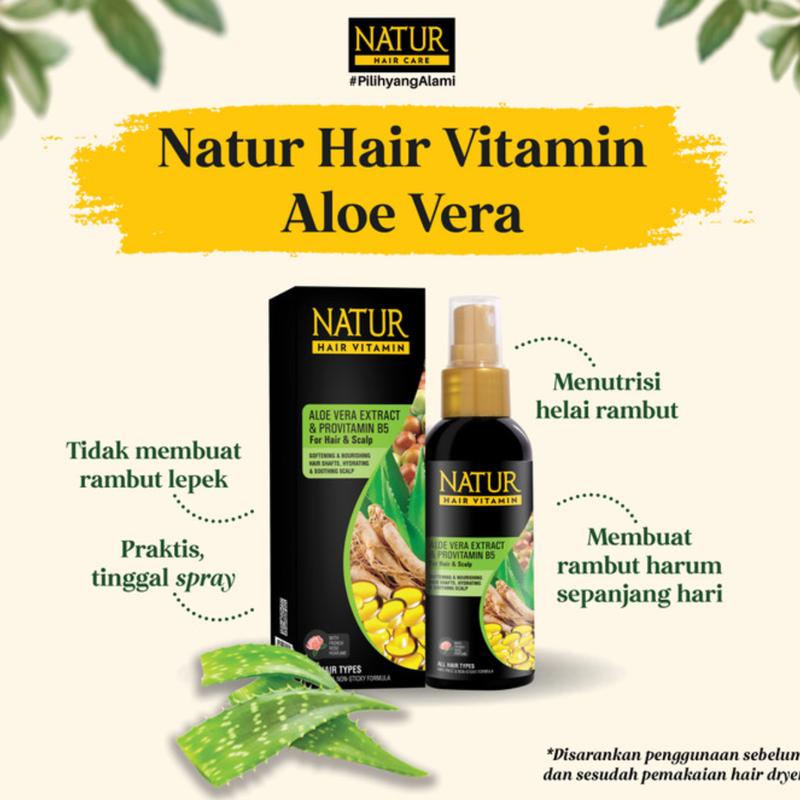Natur Hair Vitamin 80ml- Nutrisi Rambut 2
