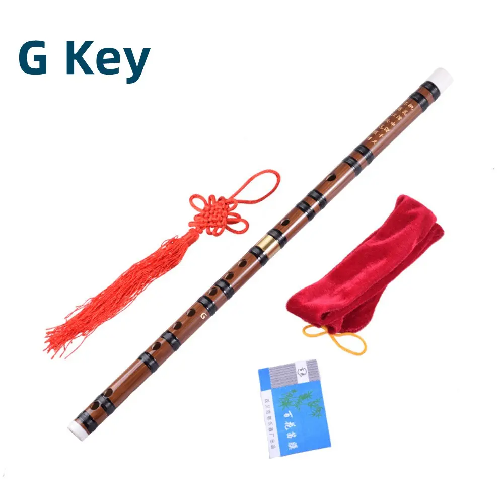 Sáo, Nhạc Cụ Bằng Gỗ Dizi Trung Quốc Chuyên Nghiệp, Phím G