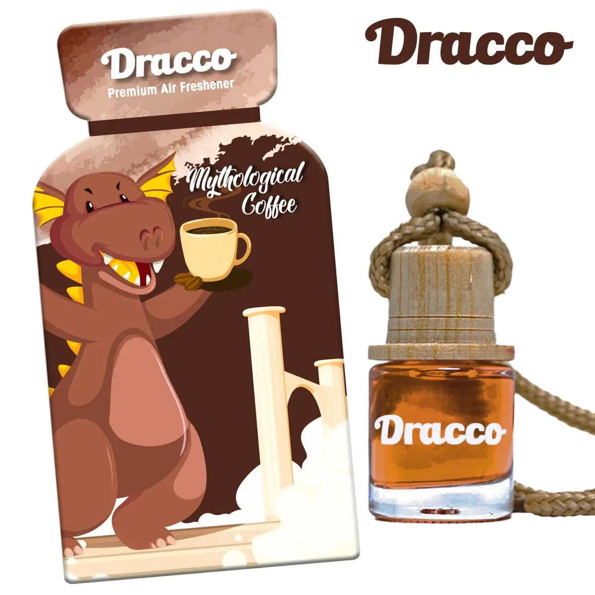 Parfum Mobil, Pengharum Mobil Premium Tahan Lama Dracco - Mythological Coffee Car