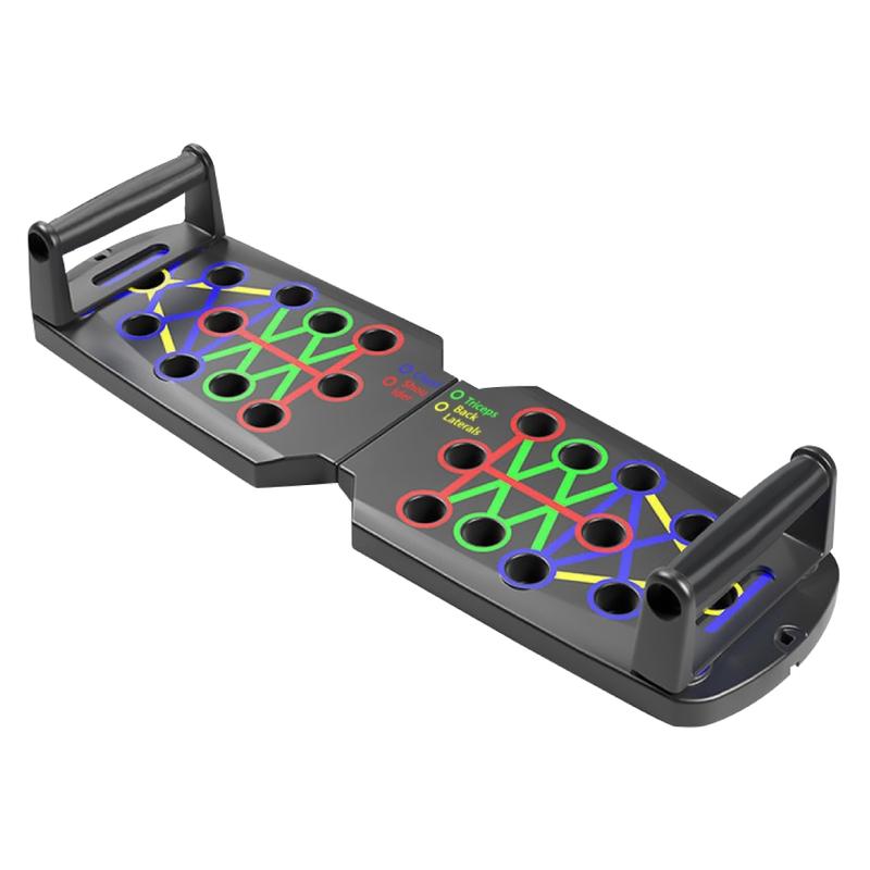 (RH003)GYM- Dụng Cụ Tập Hít Đất Chống Đẩy Có Vạch Kẻ Màu Theo Nhóm Cơ  Xà Nữ Xà Đơn chống  đẩy  hình  cung