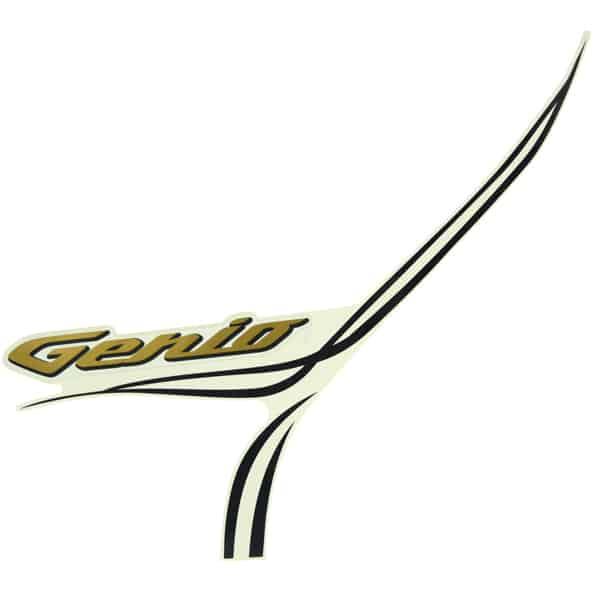 Gambar Stiker Depan Kiri Mark Front T4 Honda Genio 8664AK0JN40ZA - Coklat, Hitam, Sticker Body dari Honda Cengkareng Kota Tangerang Tokopedia