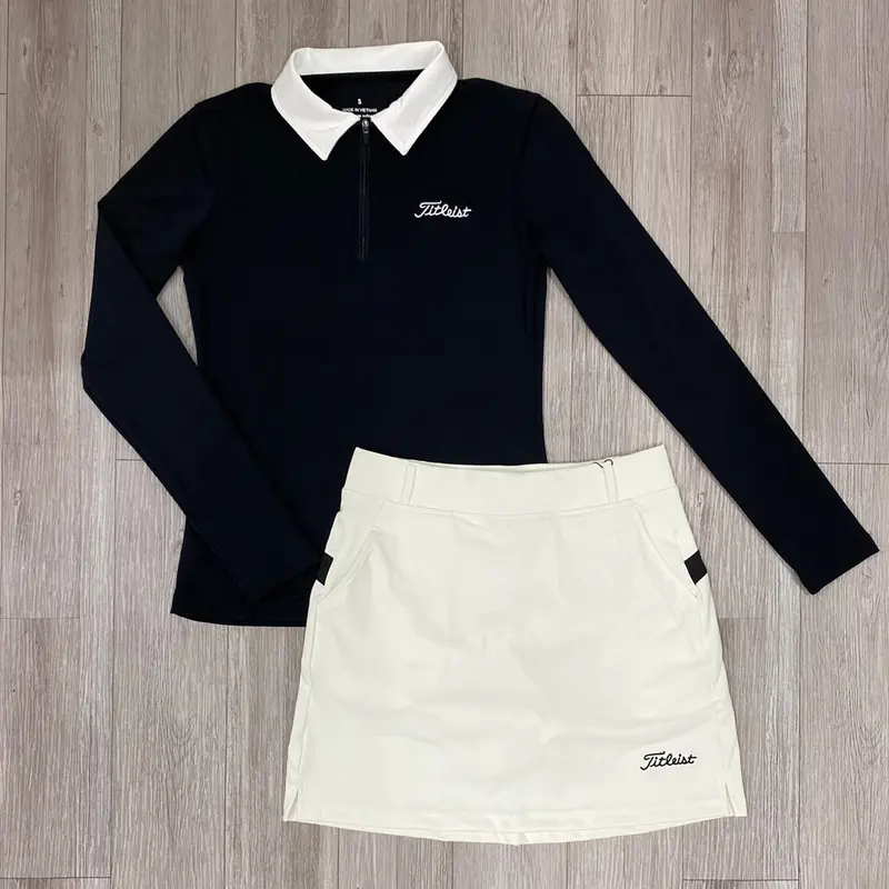 Sét thể thao nữ Titleist phù hợp chơi golf, tennis chất thun co giãn thấm hút mồ hôi 3