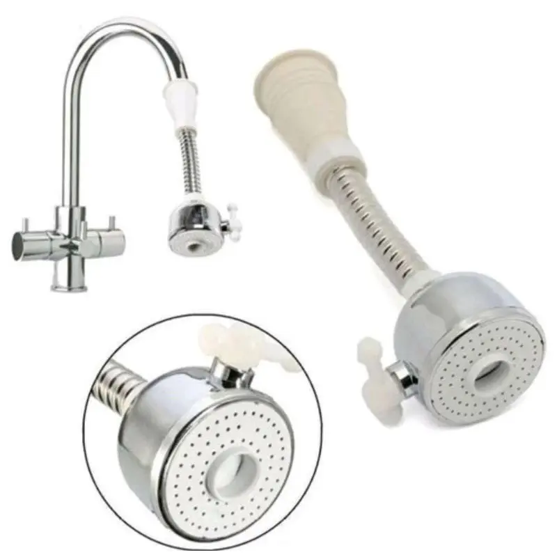 Đầu vòi xịt nước tăng áp cho vòi bồn rửa vòi rửa chén - đầu nói vòi rửa bát tăng áp xoay 360 độ điều chỉnh thoải mái