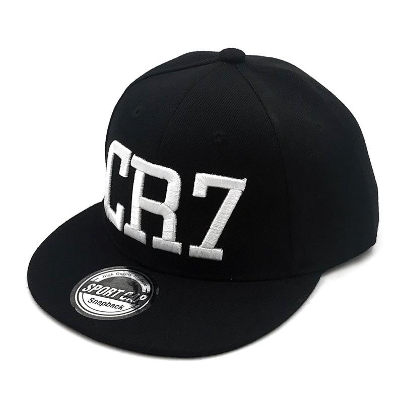 Product Introduction of Mũ Bóng Chày Khối Màu, Thêu Chữ CR7, Dành Cho Trẻ Em, Ronaldo, Mũ Hip-Hop Khiêu Vũ Đường Phố Ngoài Trời, Mũ Vành Phẳng Phong Cách Hàn Quốc, Hợp Xu hướng 2