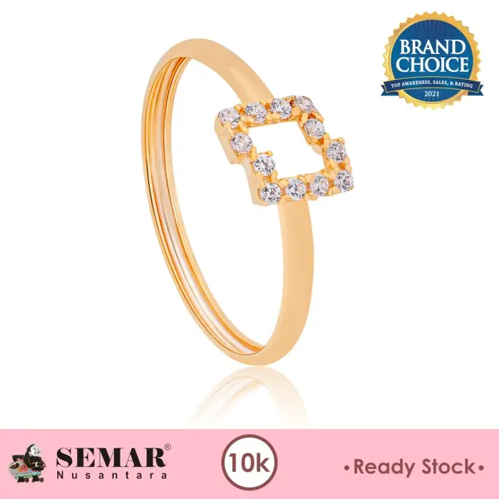 Cincin Emas Slavina Gold 10K Semar Nusantara