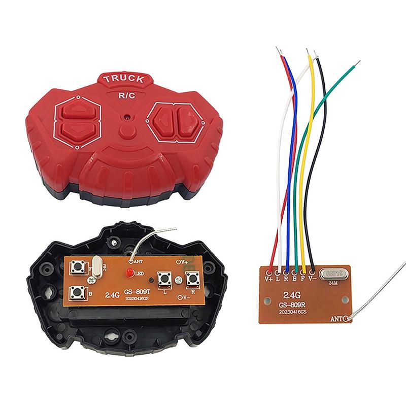 Product Introduction of 2.4G Four-way Remote Control Module 4CH RC Remote Control Transmitter Receiver Circuit Board Accessories 10