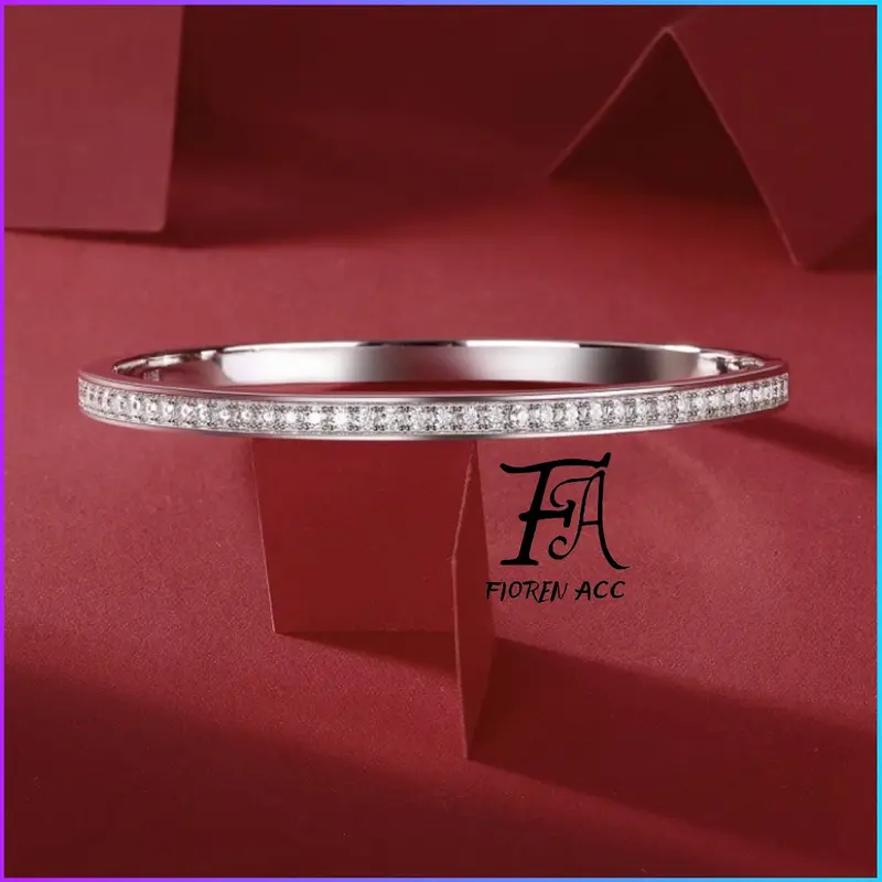 FA Gelang Bangle Klasik Gelang Wanita Titanium YMC-S030 3