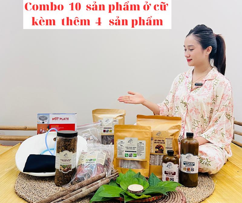 [Tặng 4 Sản Phẩm ] Combo Chăm Sóc Da Cho Mẹ Sau Sinh |Hà Trinh-Trọn bộ ở cữ sau sinh| ( Combo cơ bản ) [Tổng 14 sản phẩm ] Skincare