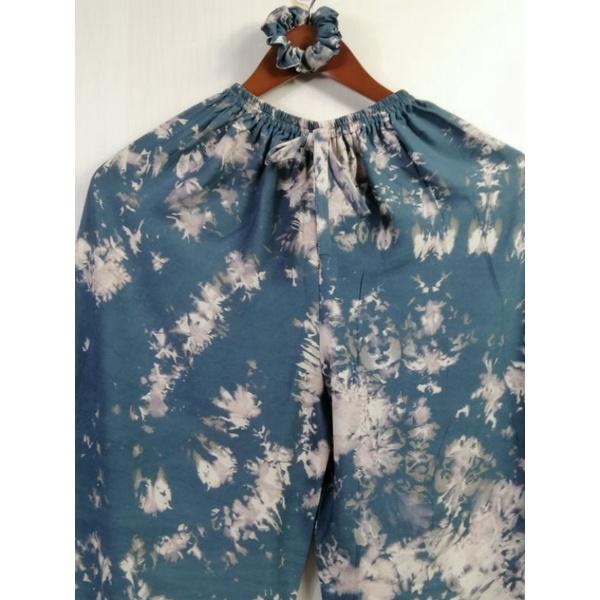 Celana Kulot 7/8 Rayon Tie Dye Anak (5-12 th) Free Scrunchies 4
