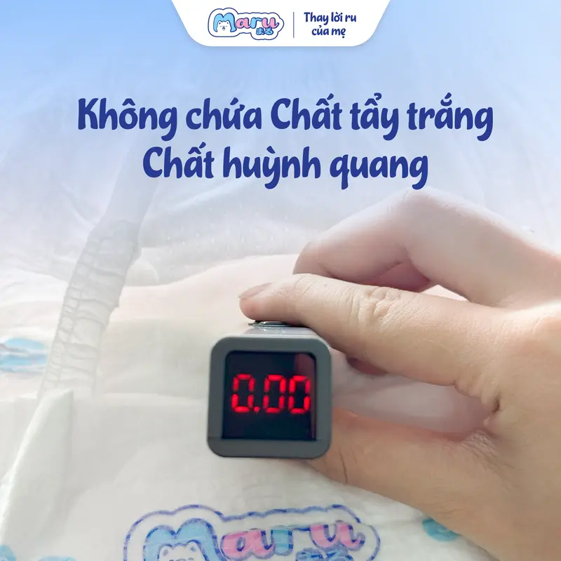[SĂN LIVESTREAM Combo 2] Tã bỉm MARU công nghệ Nhật Bản - form to, bề mặt mềm mại, dịu nhẹ, thoáng khí, mỏng nhẹ 6