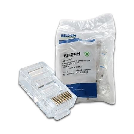 Jual KONEKTOR BELDEN RJ45 CAT6 ORIGINAL Belden connector RJ45 Cat 6 ...
