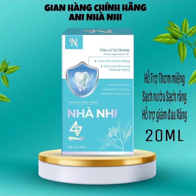 [Tặng kem body] Serum Khử Mùi Hôi Miệng Nhà Nhi 47 - 20ml Xitthommieng,