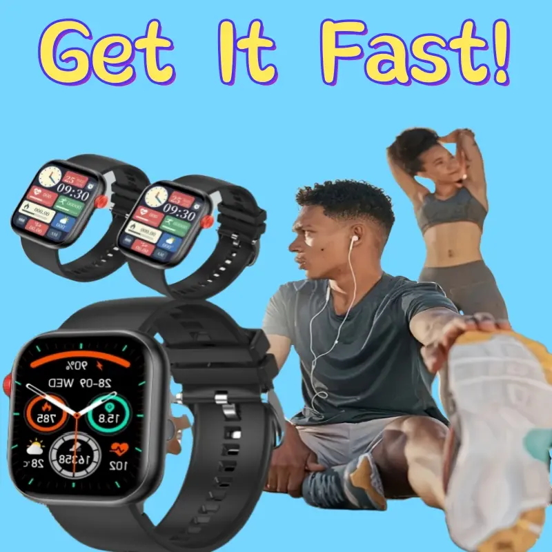 Fitness enthusiasts will love this smartwatch. It offers detailed workout tracking and activity monitoring, providing valuable insights into your fitness routine to help you achieve your goals.