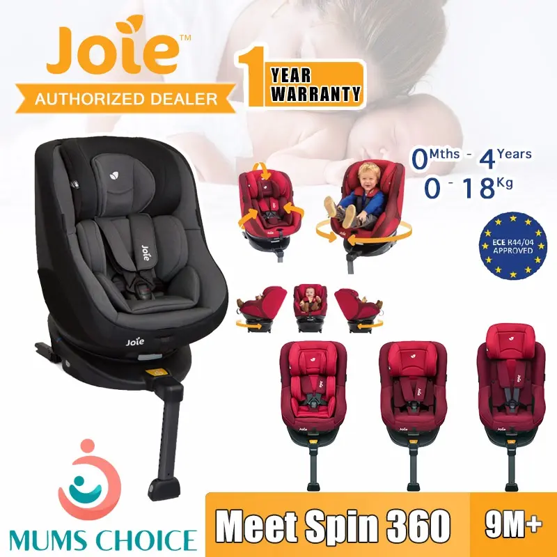 Joie Meet Spin 360 Car Seat (0-18 kg)(Group 0+/1)