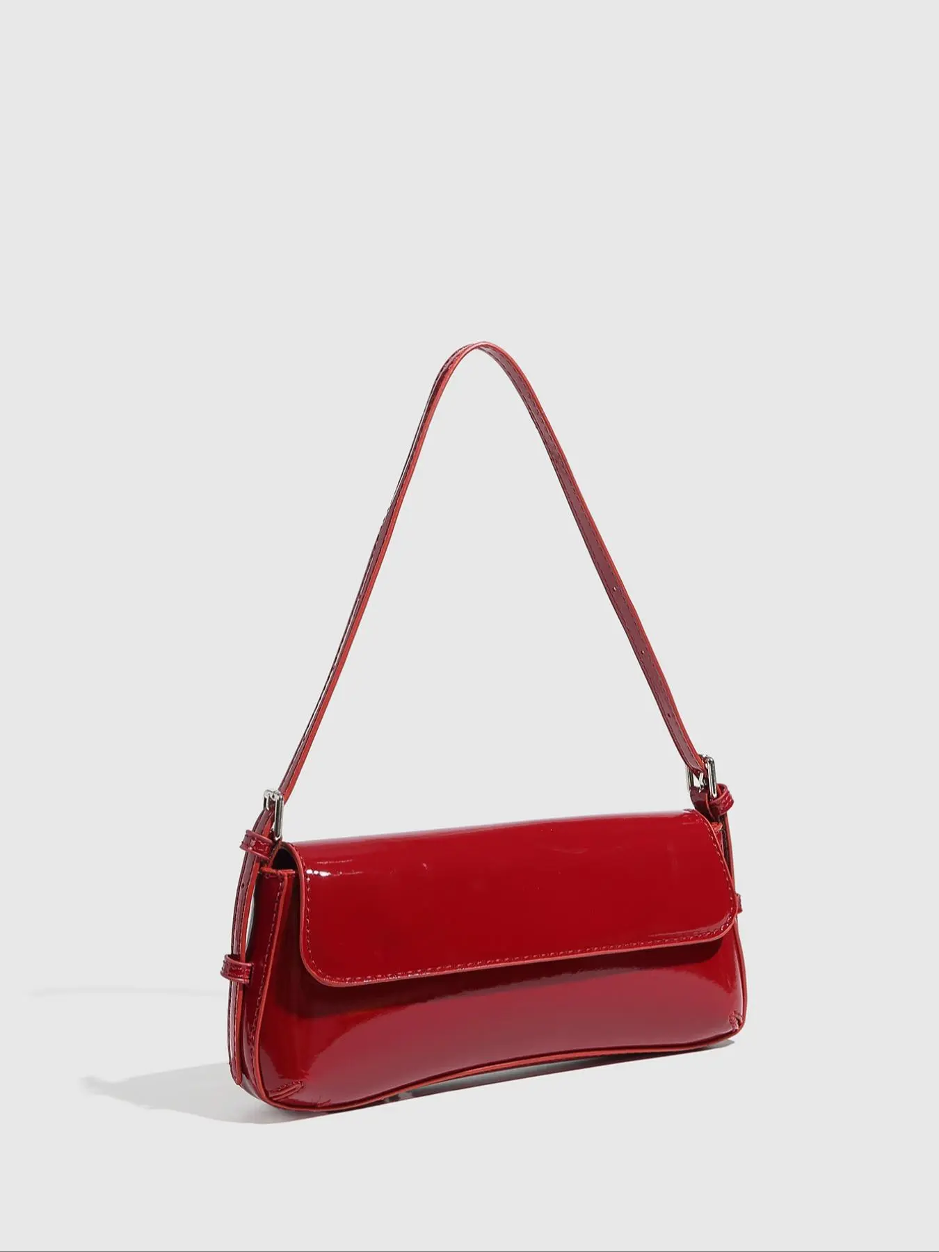 Women's Solid Color Pu Leather Shoulder Bag, Fashionable Shoulder Bag for Daily Used, Casual Trendy Versatile High-quality Daily Commuting Bag Shoulder Bag for Women, Designer Bags for Cheap