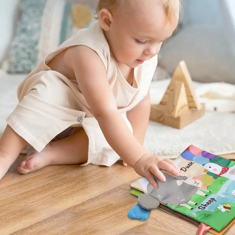 SOFT BOOK TAILS 3D  BUKU KAIN ANAK LUCU  / BUKU BANTAL BAYI BUKU KAIN / BABY BOOK 6