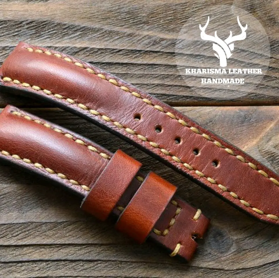 STRAP JAM TANGAN KULIT ORIGINAL 010 Coklat