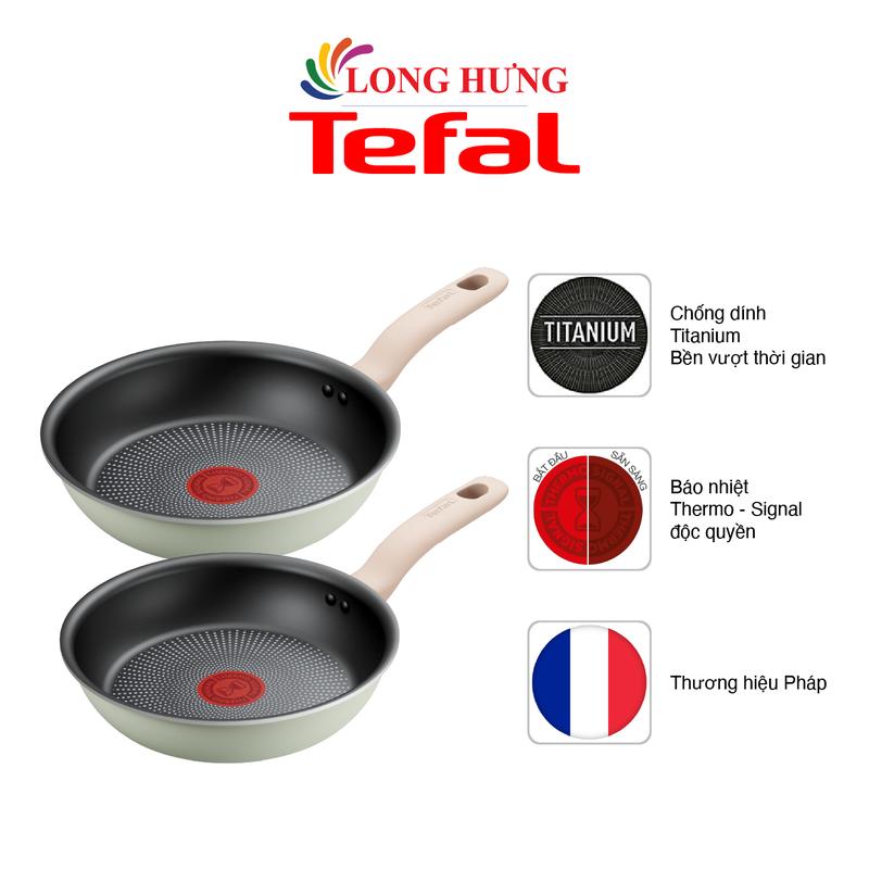 Chảo chiên chống dính đáy từ Tefal So Matcha 20cm G1790295/24cm G1790495 - Hàng chính hãng - Bảo hành 24 tháng