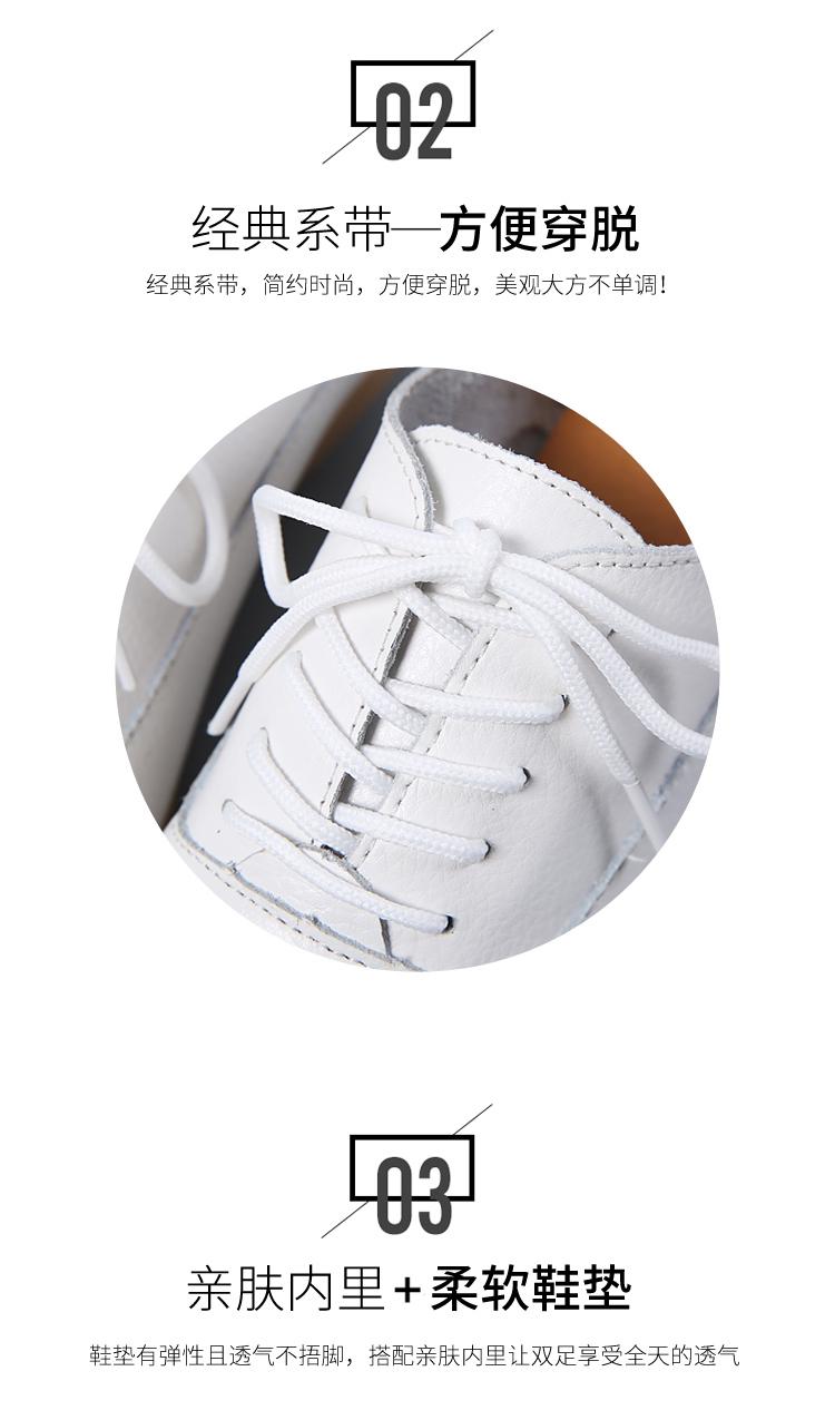 Product Introduction of Cheap Fashion Women Leather Shoes Comfortable Lace Up Ladies Office Shoes Pointed Toe Flats 19
